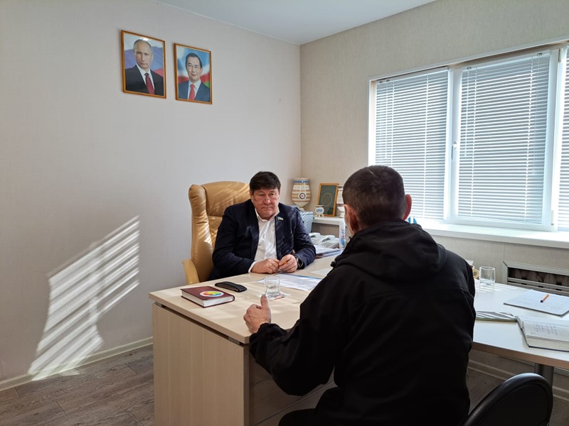 прием граждан благодарность за строительство дома